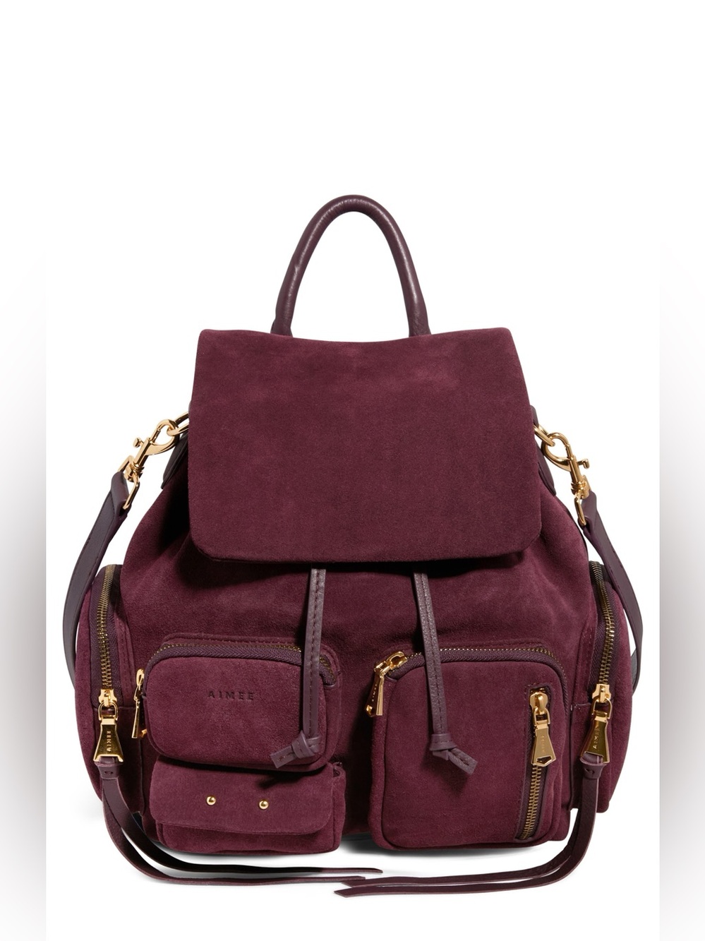 NWT ⭐️ Aimee Kestenberg ⭐️ Away We Go Backpack - Cherry